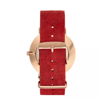 David Poulsen Uhr – Modern Red Nr. 4 – Rosegold