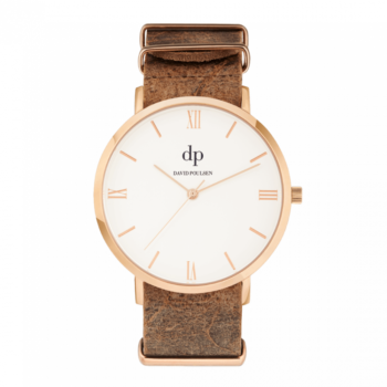 David Poulsen Uhr – Modern Camel Nr. 4 – Rosegold