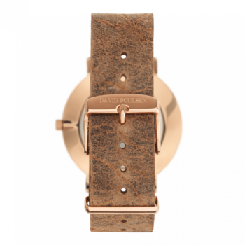 David Poulsen Uhr – Modern Camel Nr. 4 – Rosegold