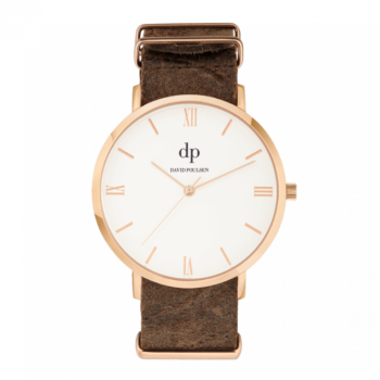 David Poulsen Uhr – Modern Wood Nr. 4 – Rosegold