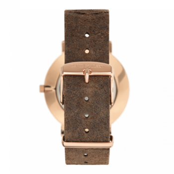 David Poulsen Uhr – Modern Wood Nr. 4 – Rosegold
